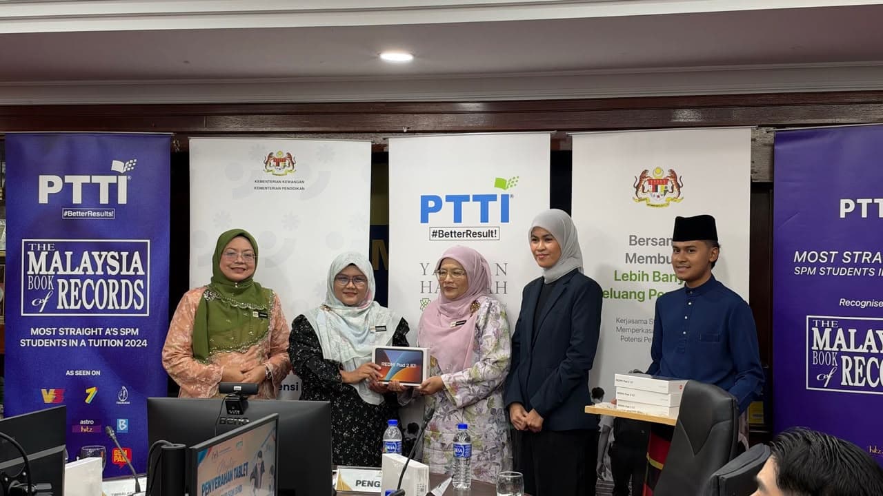 PTTI & Yayasan Hasanah Perkasa 2,500 Calon SPM: Bimbingan Intensif & Tablet Percuma Diberikan