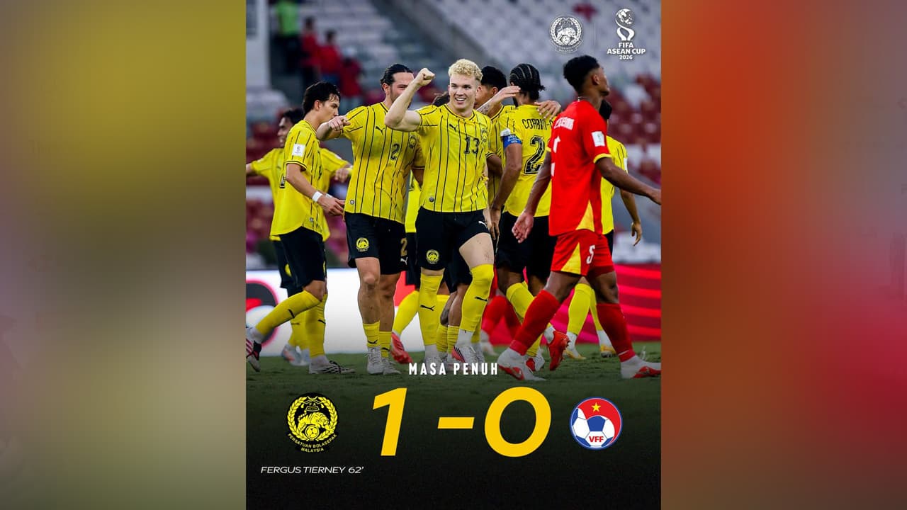 Tamatkan Badi 12 Tahun Lawan Vietnam, Harimau Malaya Raih Tempat Ketiga & Bolot Hadiah RM1.07 Juta