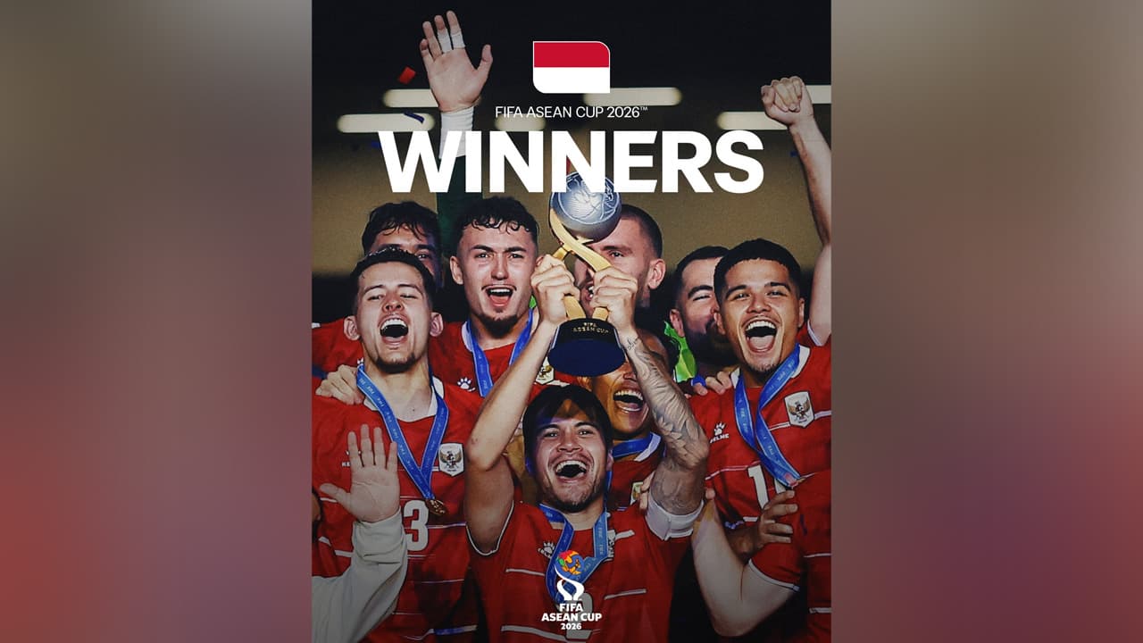 Indonesia Cipta Sejarah Rangkul Juara Sulung Piala ASEAN FIFA 2026, Benam Thailand Menerusi Penalti