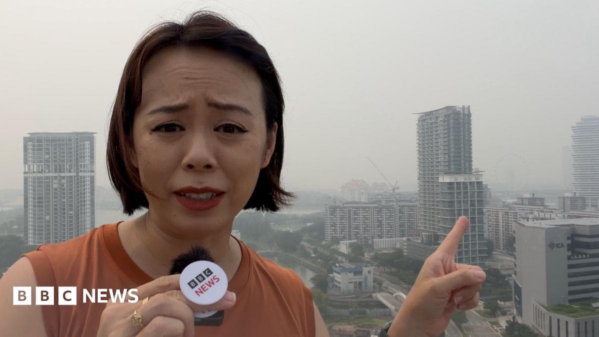 Mercu Tanda Singapura ‘Hilang’ Ditelan Jerebu Toksik, Kebakaran Sejuta Hektar Hutan Jadi Punca